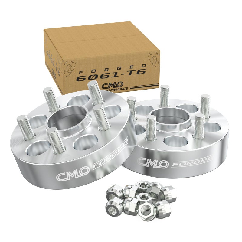 Customadeonly 38mm (1.5 Inch) Hubcentric Wheel Spacers 5x120 Compatible for Acura Mdx Zdx RLX TL, Compatible for Honda Civic Type R,Ridgeline Odyssey Passport Pilot (2pcs 64.1mm m14x1.5) - Image 1